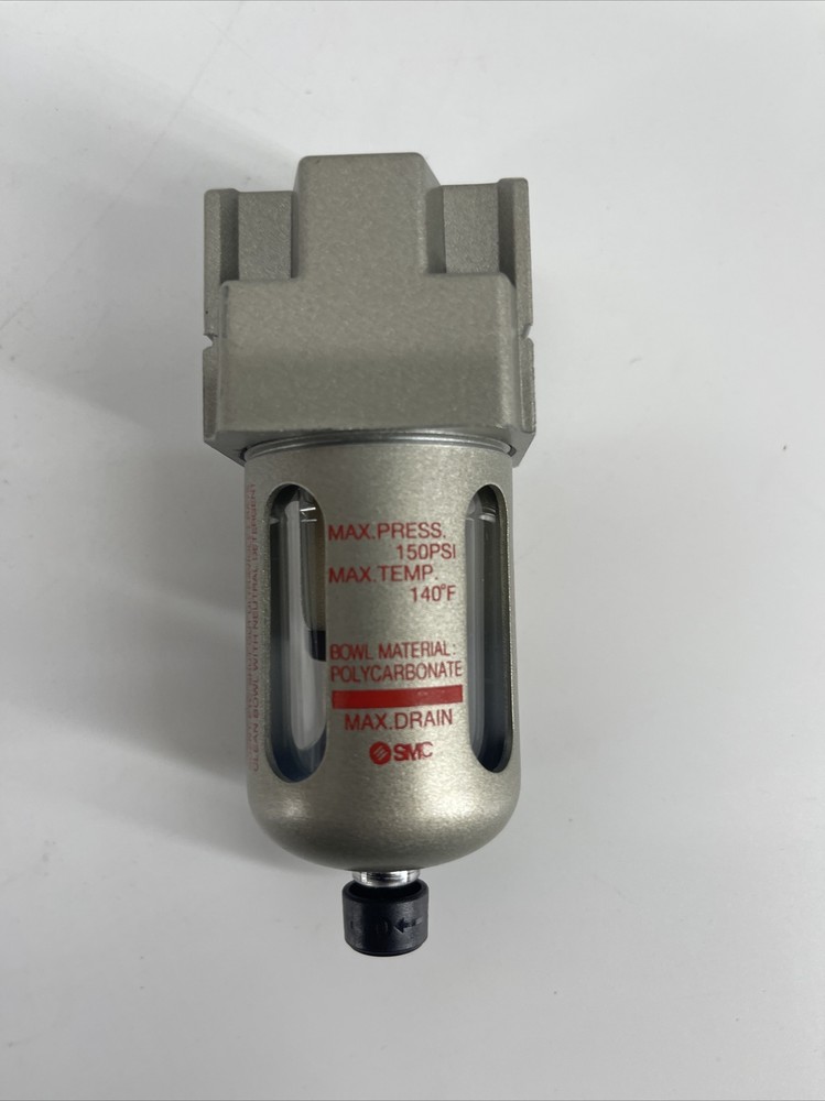 SMC AFM20-N02-CZ Mist Separator BROKEN DRAIN PLUG