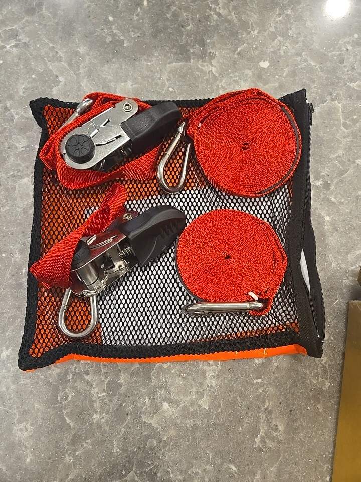 Roof Box Buckle Strap Set