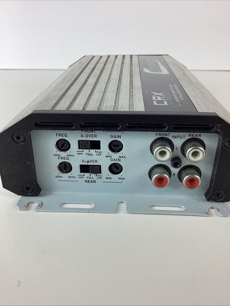 Comando Audio CRX 4-3600 W/4CH High Performance Full Range Digital Car Amplifier