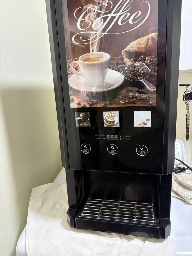 Instant Commercial Coffee Dispenser Used
