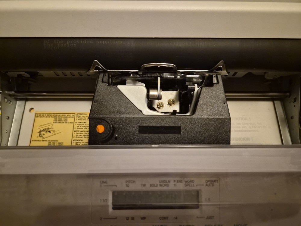 Brother AX-500 Portable Electric Typewriter for Word Processing