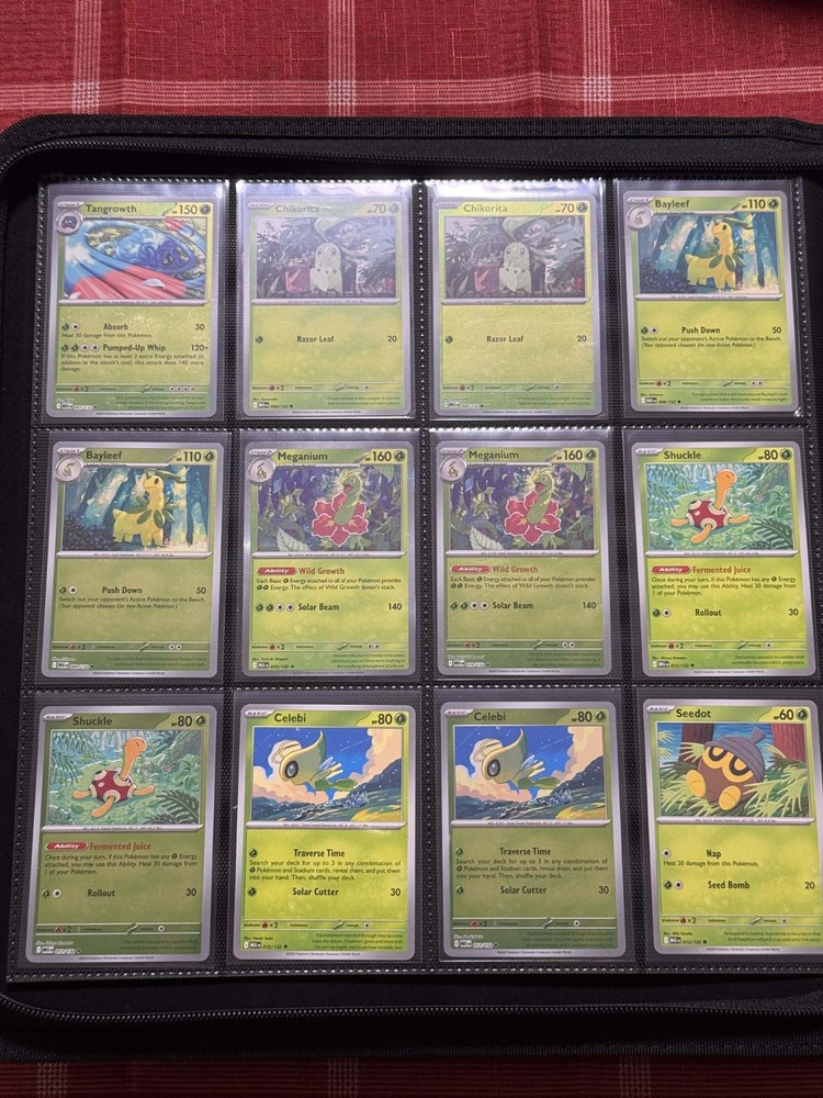 Mega Evolution 100% Base Set w/Binder