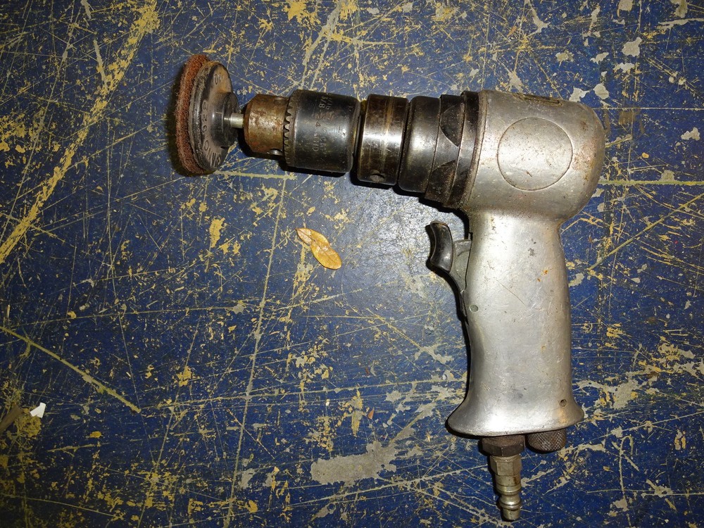 Air Sander with 3/8" drill chuck