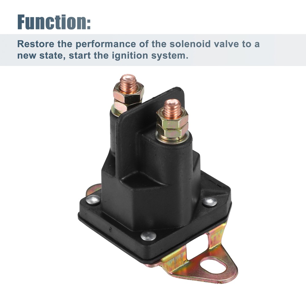 Car 12V Starter Solenoid Switch Relay Switch Intermittent Duty 3 Terminals