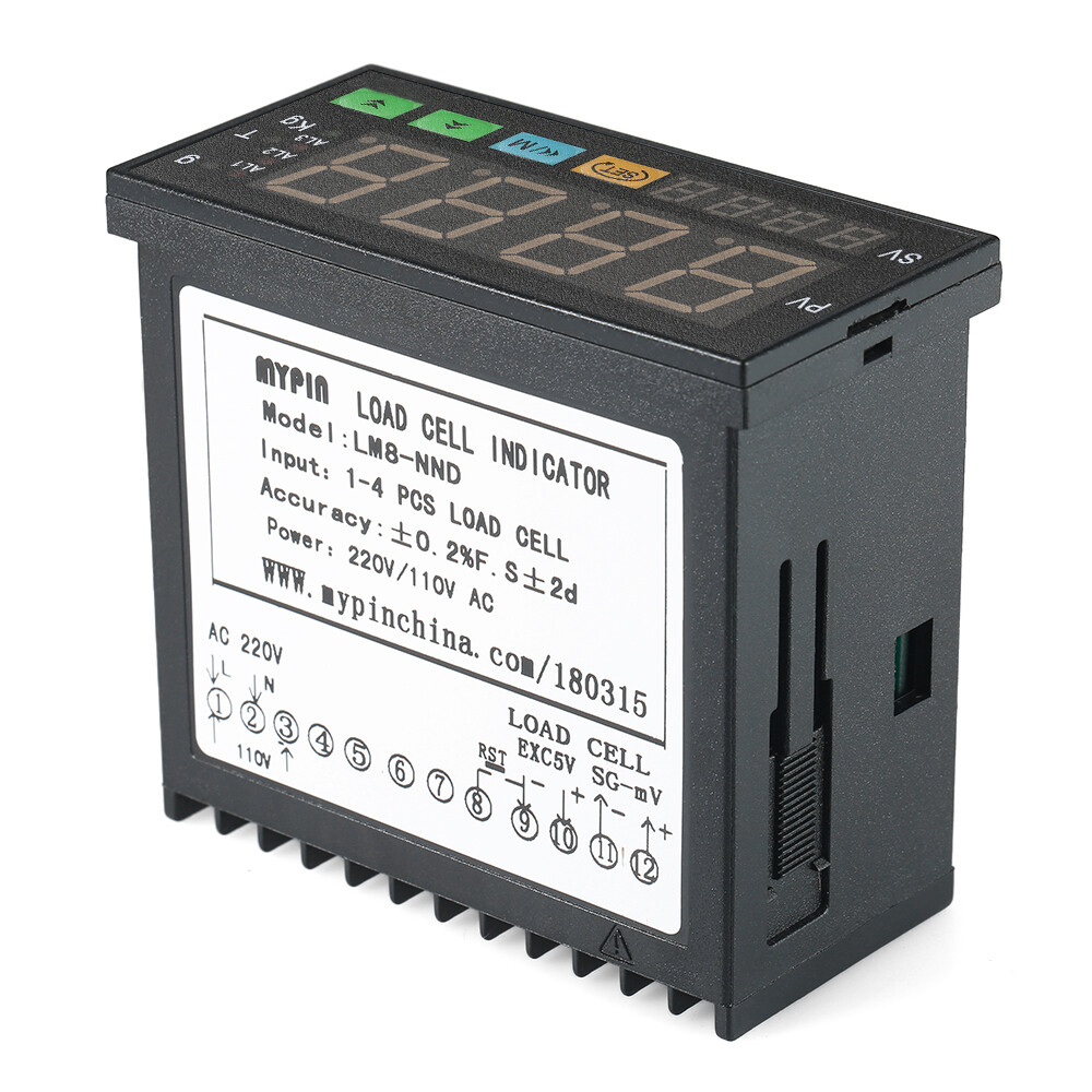 Digital Display Weighing Meter Load-cells Indicator 1~4 Load Cells H6A6