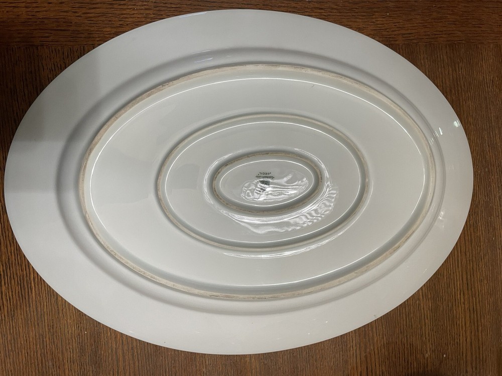 Bohemia Ceramic Oval Serving Platter