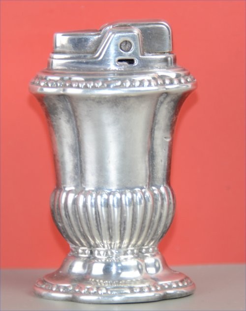 Vintage Silver Plate Ronson "MAYFAIR " Table Lighter - Engraved