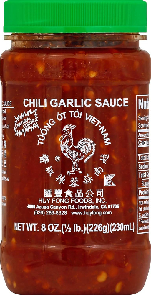 Chili Garlic Sauce, 8 Oz