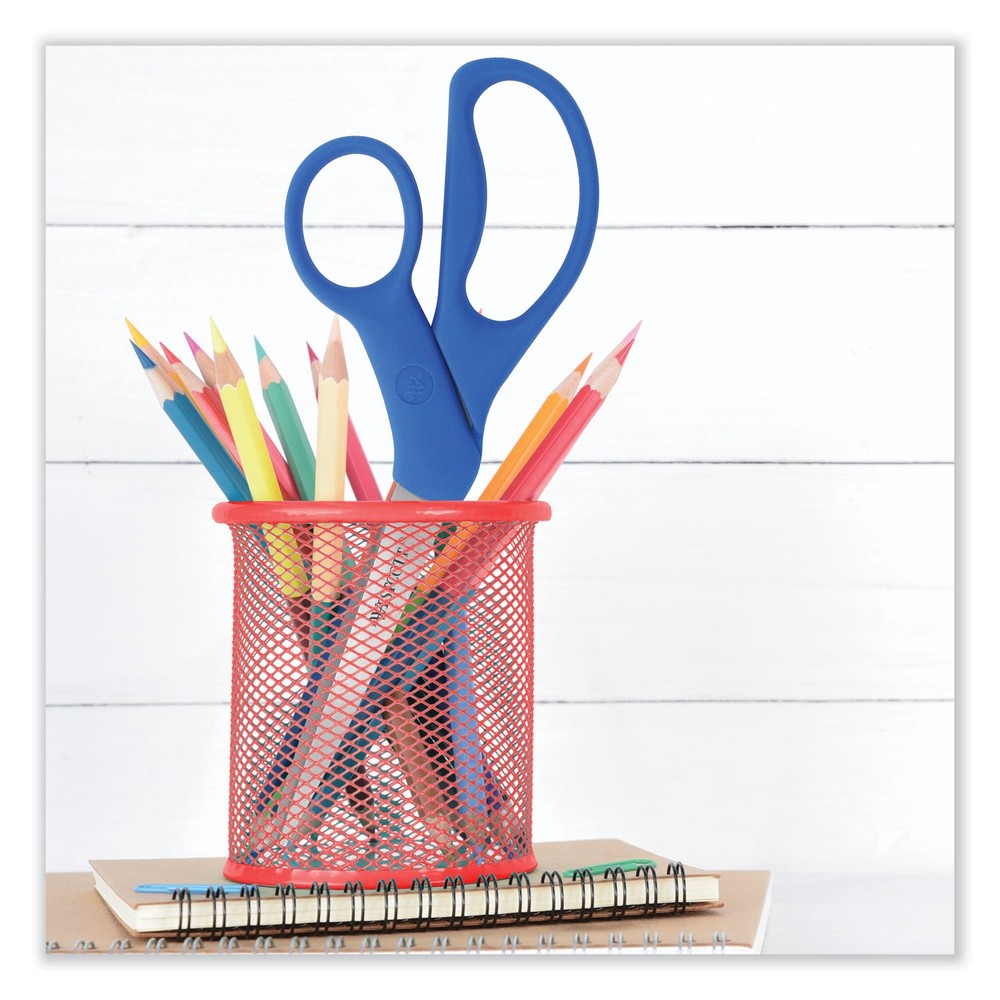All Purpose Bent Scissors 8" Blue