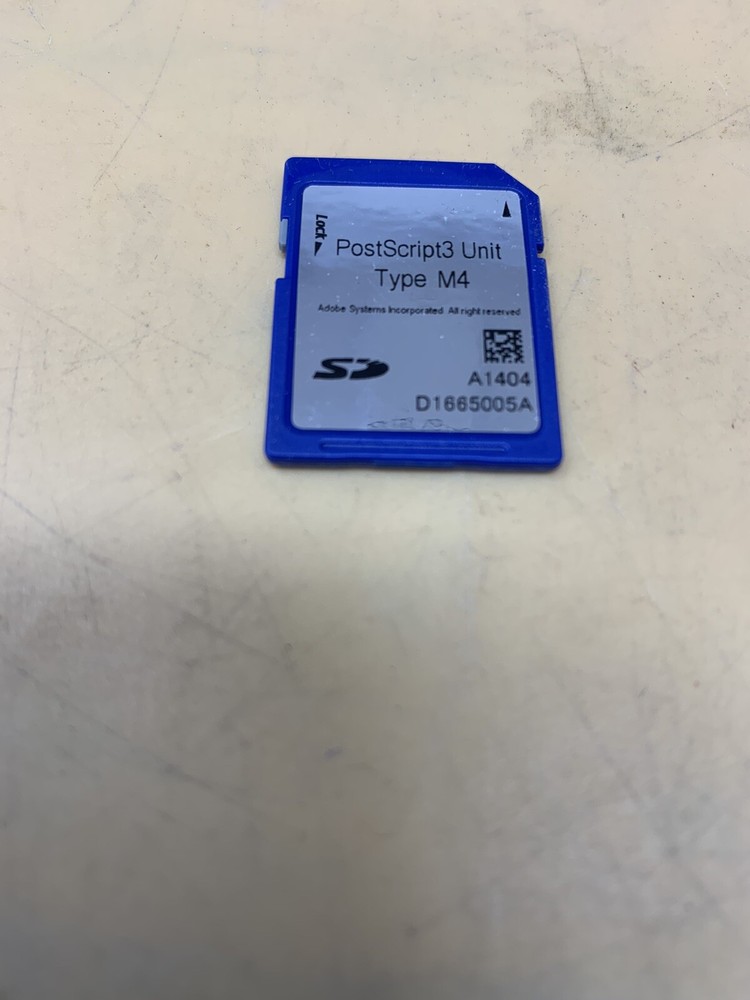 PostScript3 M4 128 Megabyte SD Card