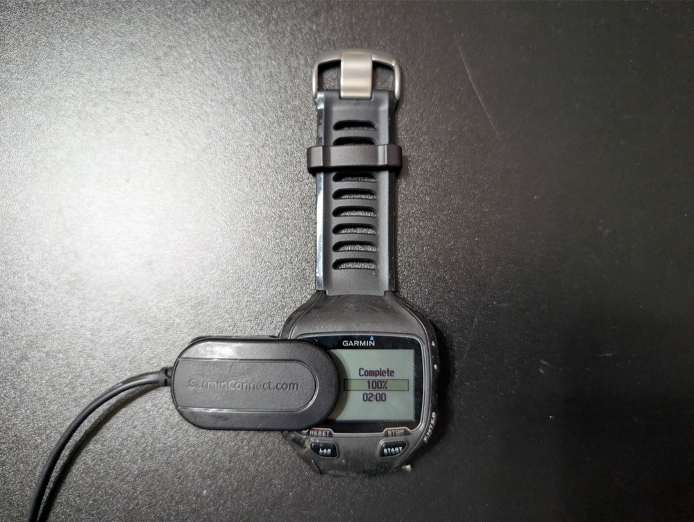 Garmin Forerunner 910XT GPS Watch – Broken Strap & Button Seal – Box + HR