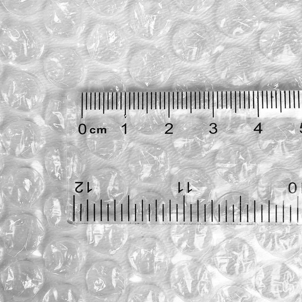 3/16" Small Bubbles Plastic Wrap Cushioning Wrap 24"x10' Perforated every 12"