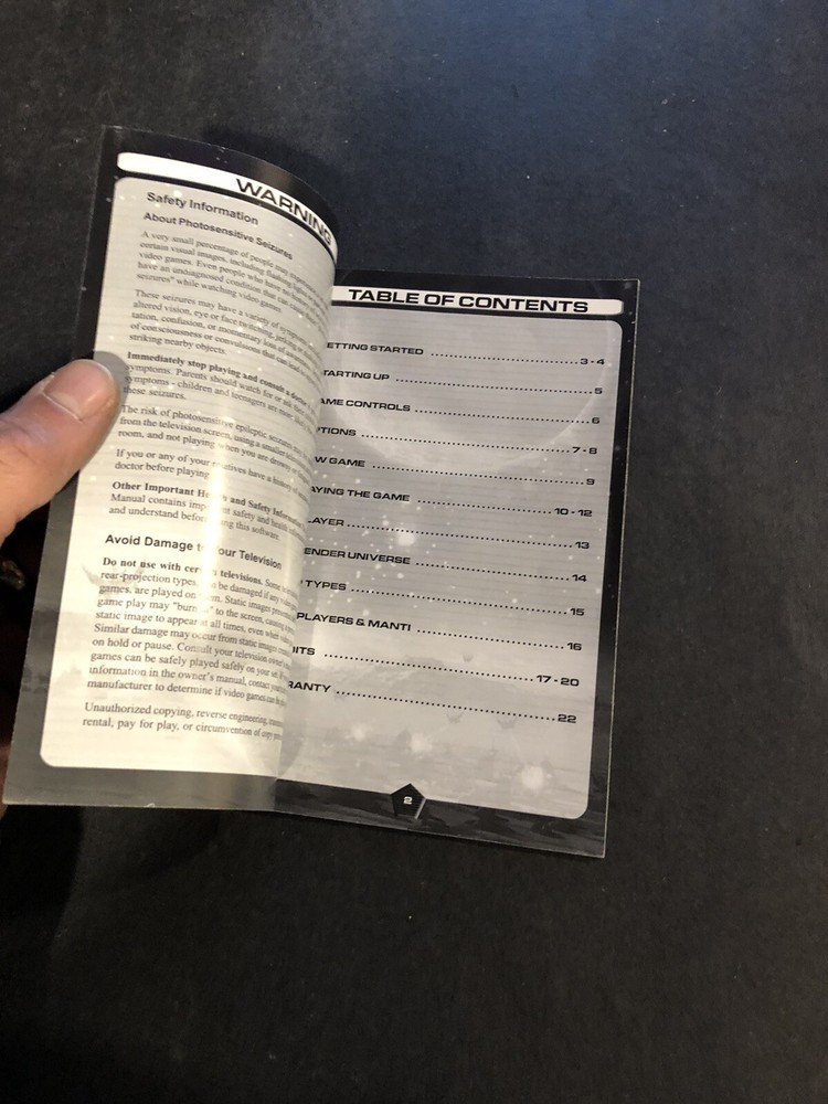 Defender Xbox Manual Only