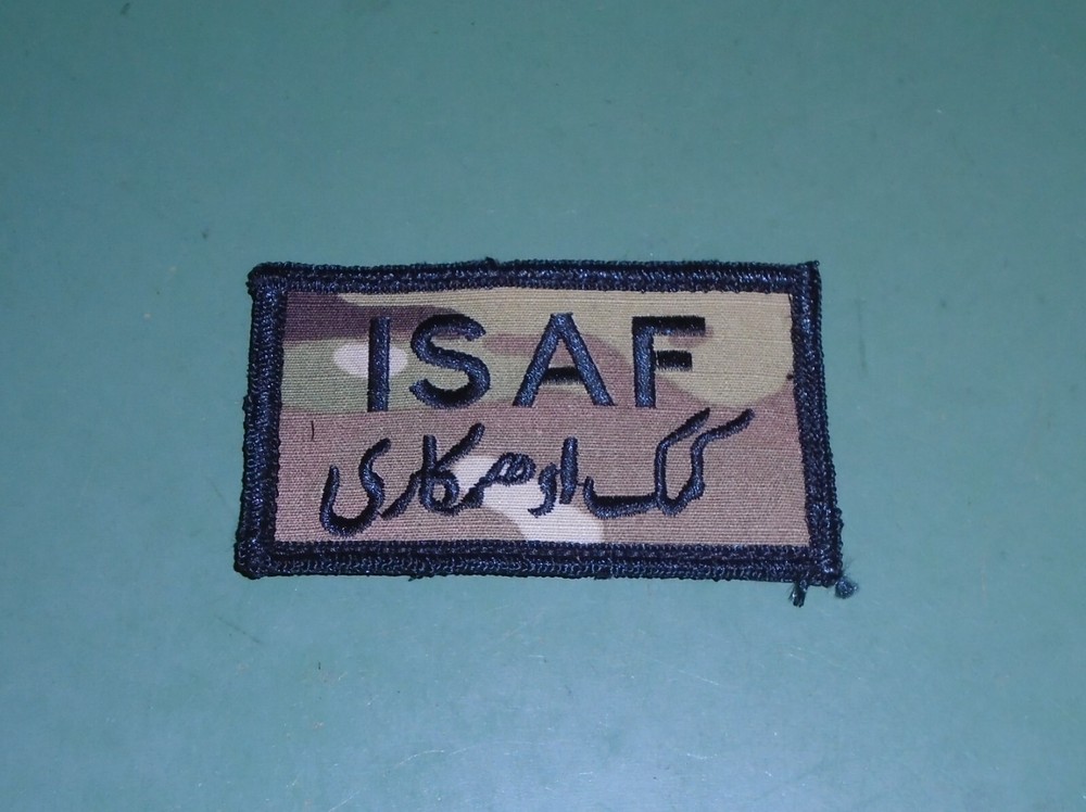 USGI International Security Assistance Force ISAF Multicam OCP Uniform Patch