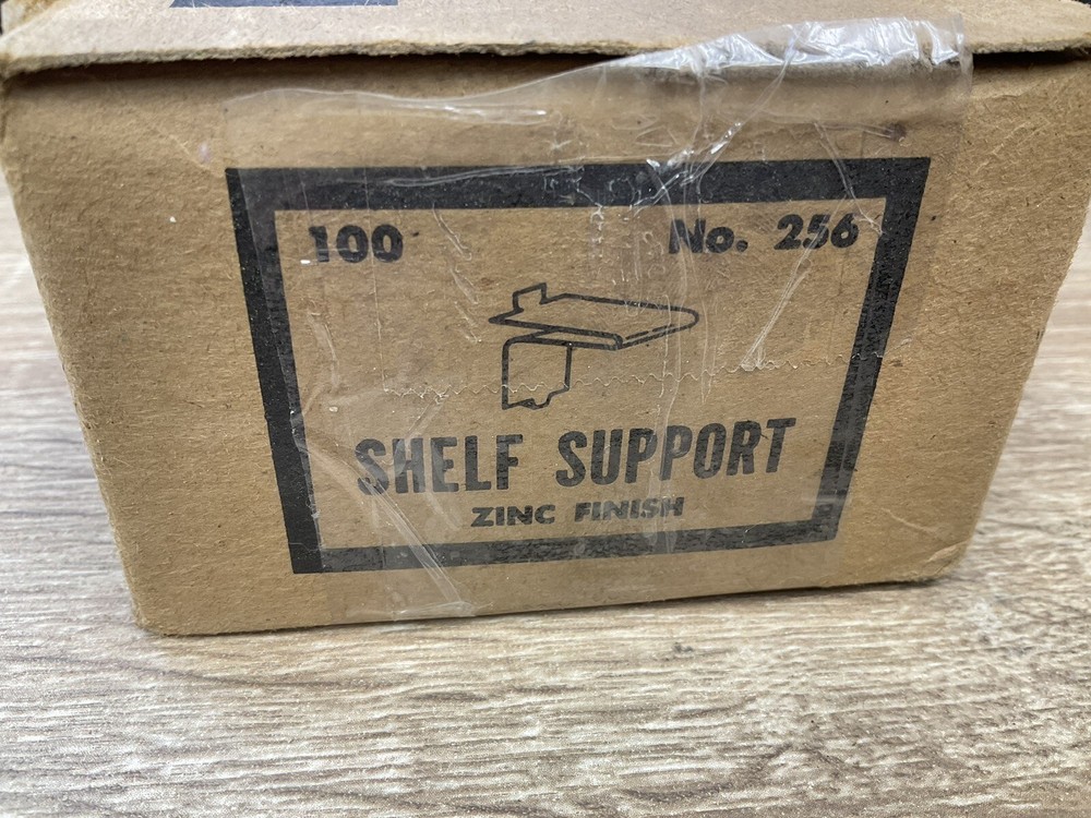Shelf Support 256 ~ ZINC (Set of 100)