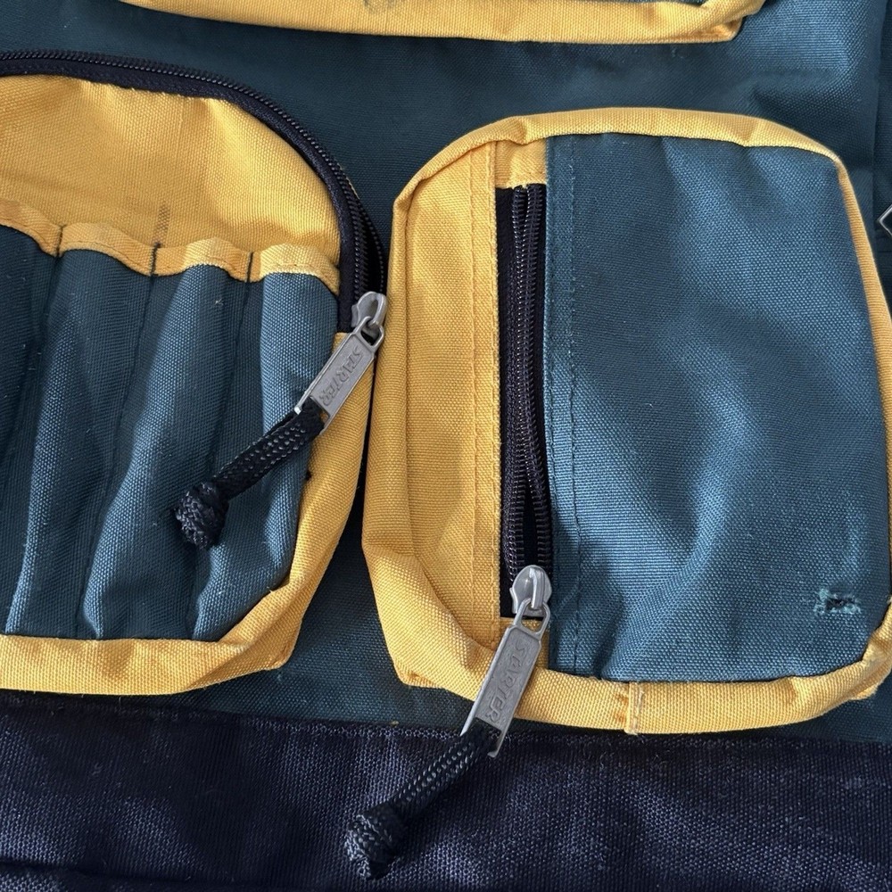Vintage Starter Backpack 90s Green/Yellow