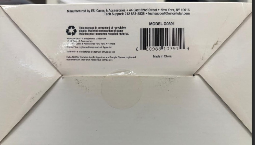 NEW in Box Wireless Gear Plastic Virtual Reality Headset - White