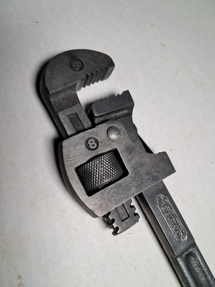 Vintage Stillson Number 8 Pipe wrench