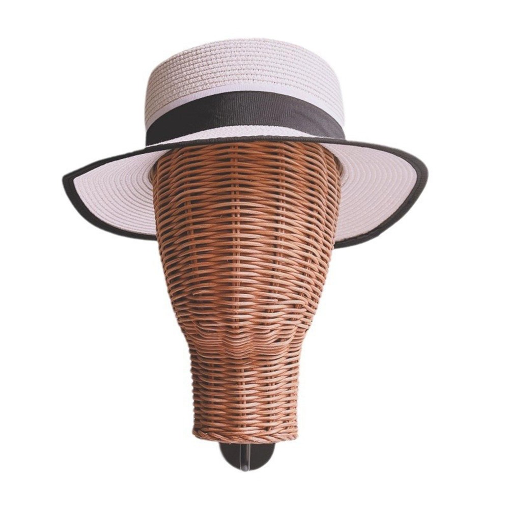 Wall Mount Mannequin Head Hat Display Rack Multifunctional Hat Holder Hat