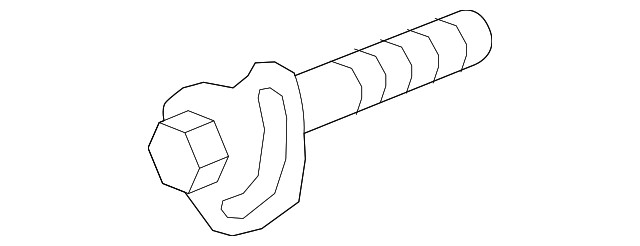 Genuine GM Lower Control Arm Bolt 11602556
