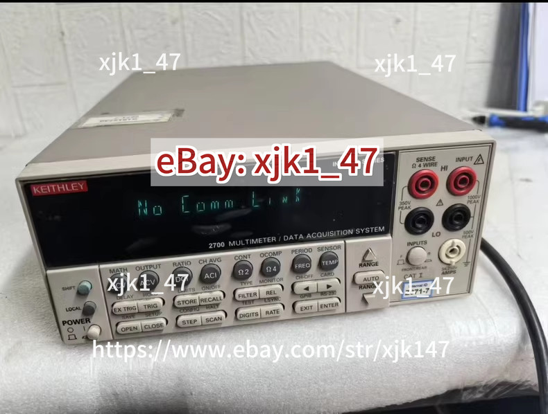 KEITHLEY 2700 MULTIMETER DATA ACQUISITION SYSTEM W/ one 7700 DATA MODULE /xjk