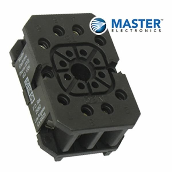 2X - Heavy Duty OCTAL -8 pin- Relay Socket