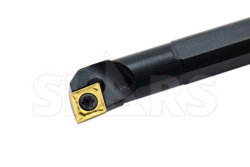 3/8" RH A06K-SCLPR-2 Coolant Through Indexable Boring Bar CPMT Insert !]