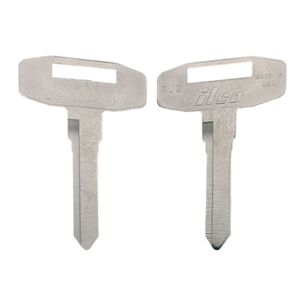 FU2 Key Blank Nickel