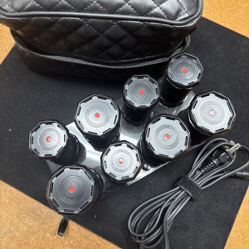 T3  Voluminous Hot Rollers - 8 Count With Clips