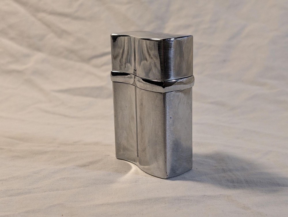 Large Chrome Table Top Refillable Lighter