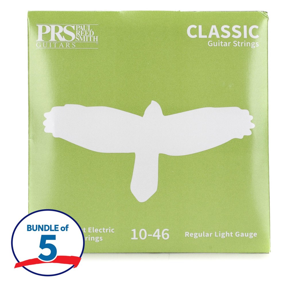 PRS Classic Electric Guitar Strings - .010-.046 Light 5-Pack