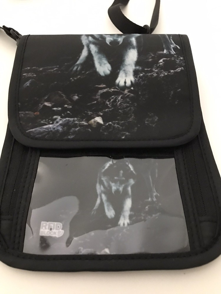 RFID Blocking Wolf Wallet Bag -Purse
