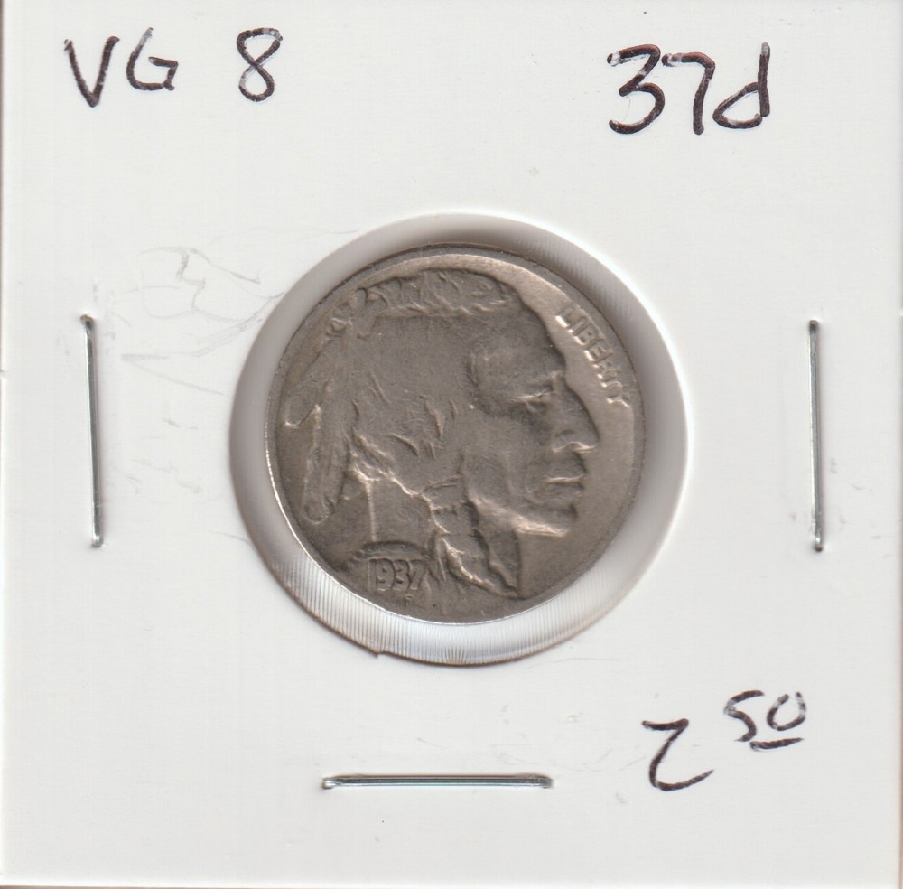 1937-D Buffalo Nickel @