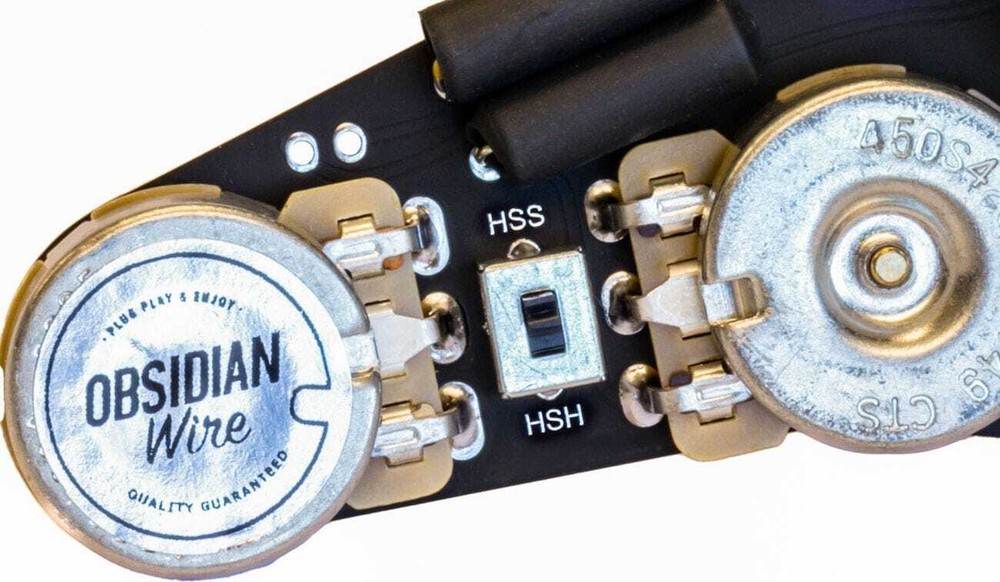 Obsidian 7-Way Custom HSS for Strat® Gen 2