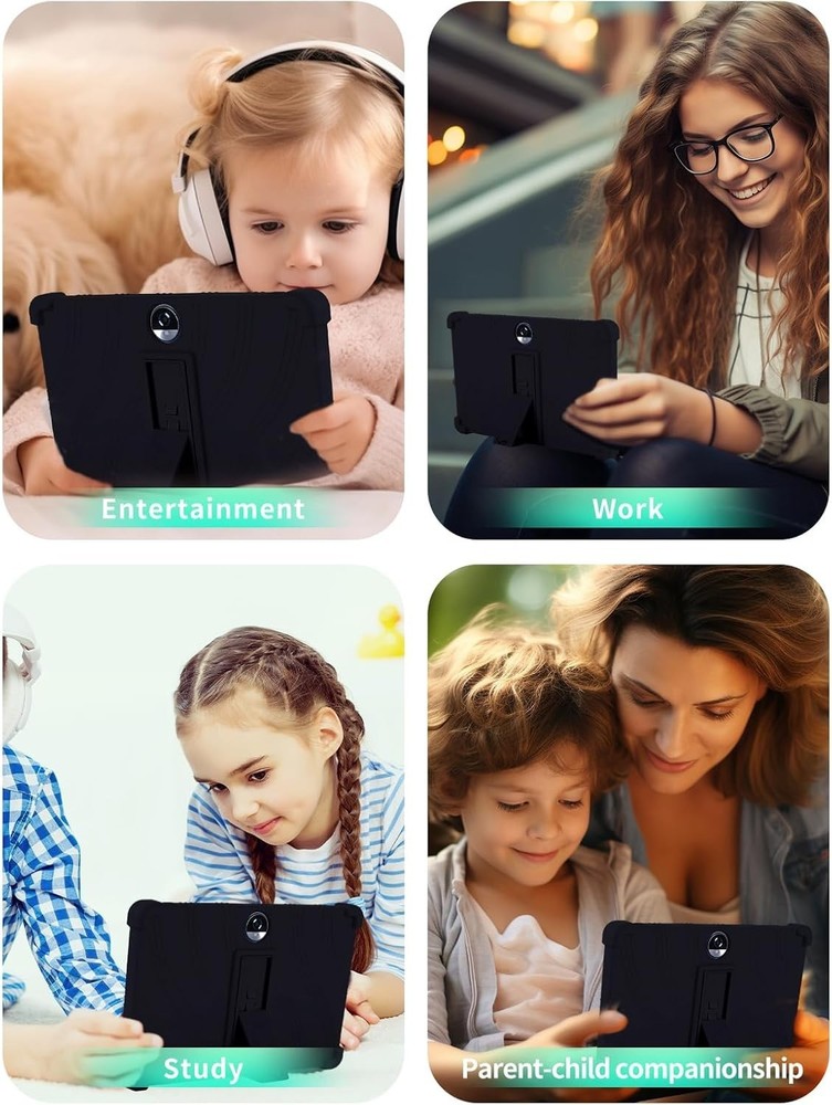 Universal 11 Inch Tablet Case Shockproof Stand Silicone 11" Android Tablet Cover
