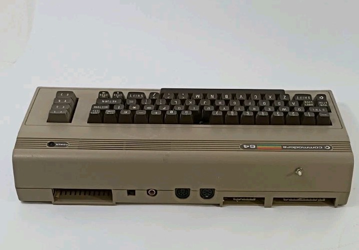 Vintage Commodore 64 Computer UNTESTED AS IS For Parts Or Repair.