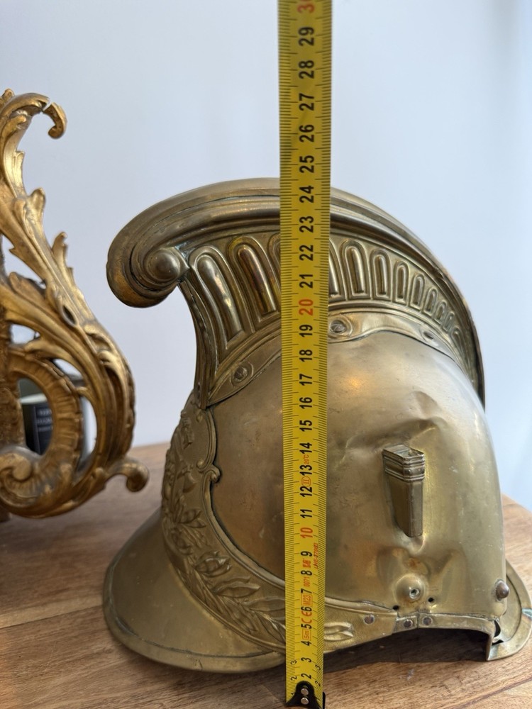 Vintage Firefighter Helmet