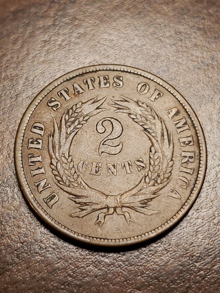 1869 Two Cent Piece