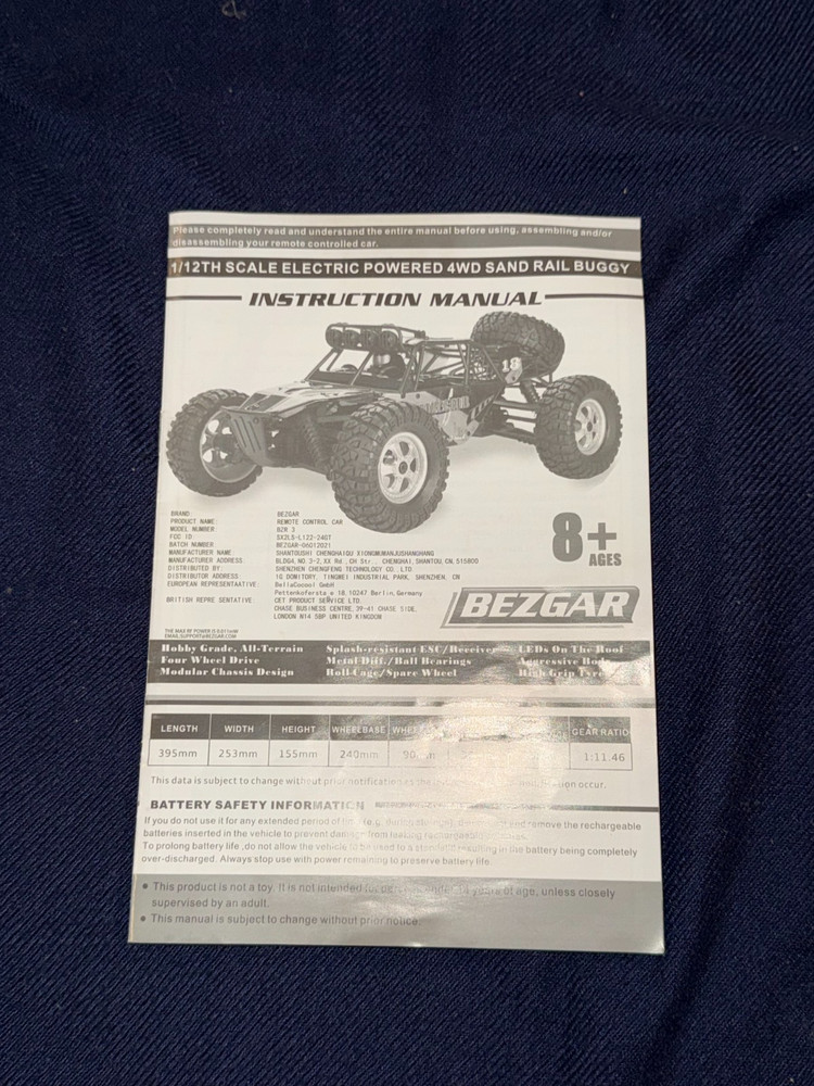 Bezgar Protector Off-Road Sand Rail Buggy