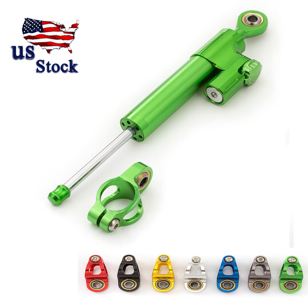 CNC Steering Damper Motorcycle Stabilizer Adjustable Safety Control For Yamaha