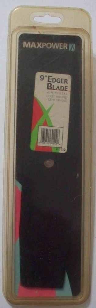 MaxPower 9" Edger Blade - 1/2" Center Hole - Model 0110 - Combo Ship