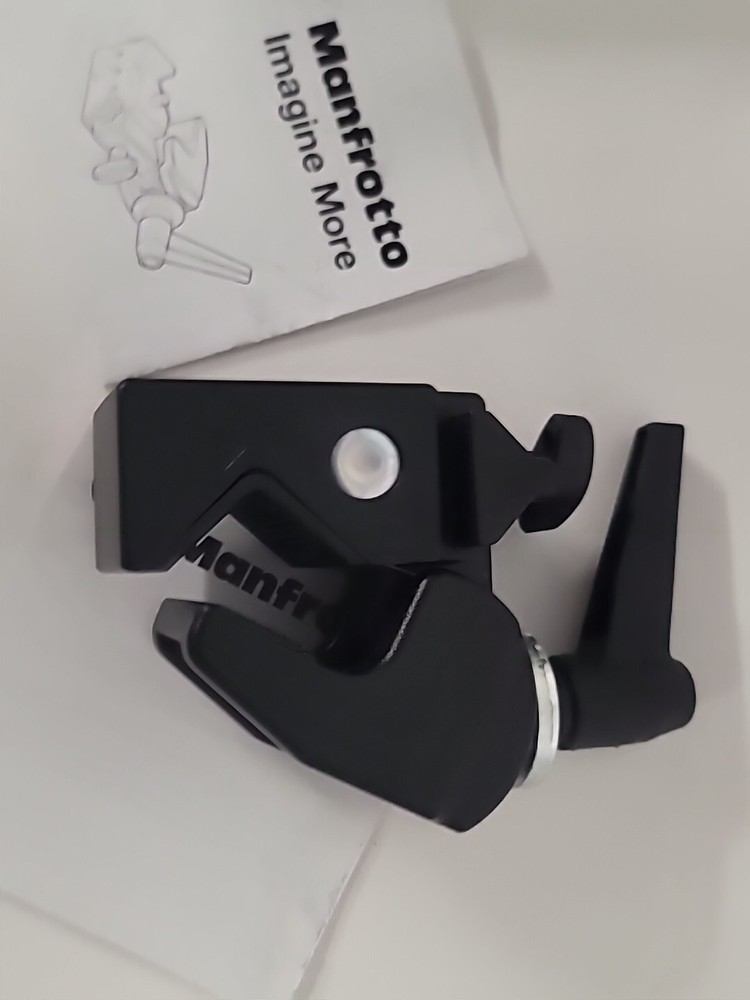 Manfrotto 035 Super Clamp - Black Without Stud