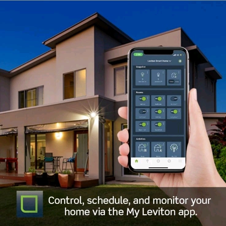 Wi-Fi 2nd Gen Neutral Wire Required Works with Matte... Decora Smart Switch