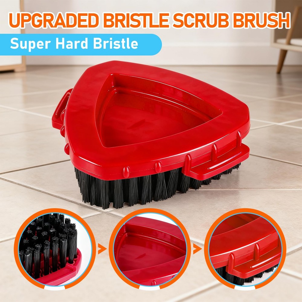 Mop Replace Heads for OCeda 2-Tank System,7 Pack Spin Mop Refill with 2 Scrub...