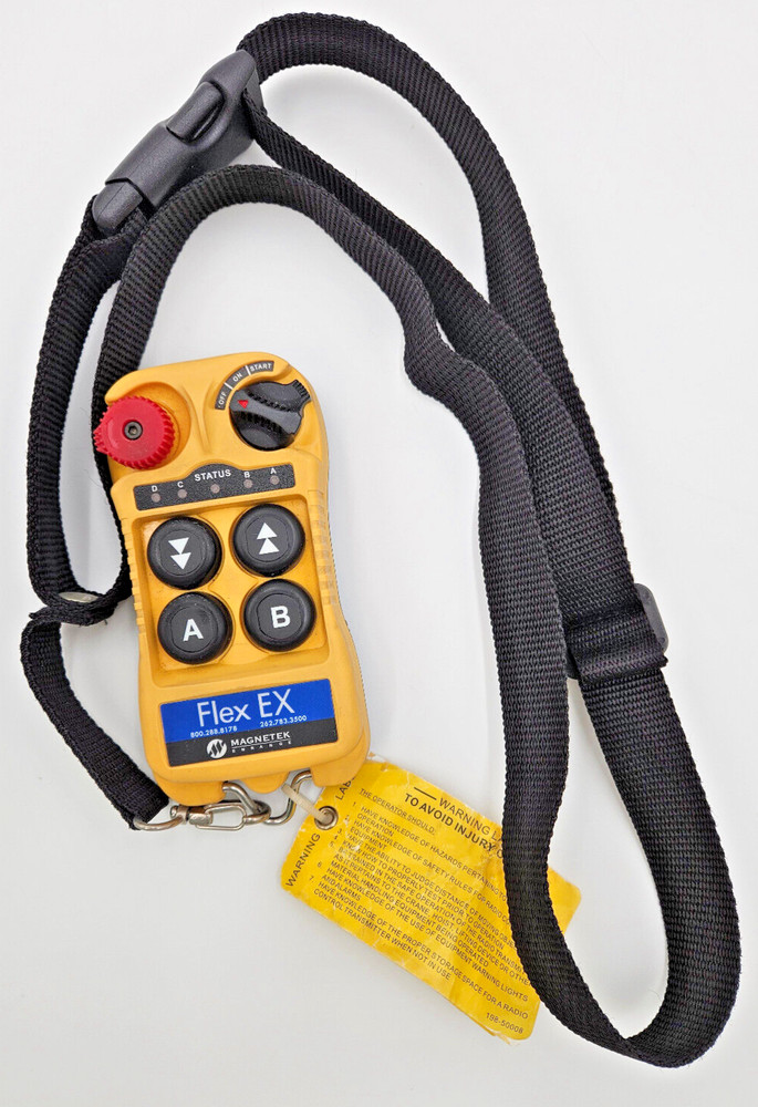 Magnetek FLEX 4EX Wireless Transmitter 4-Button Remote Control for Hoist