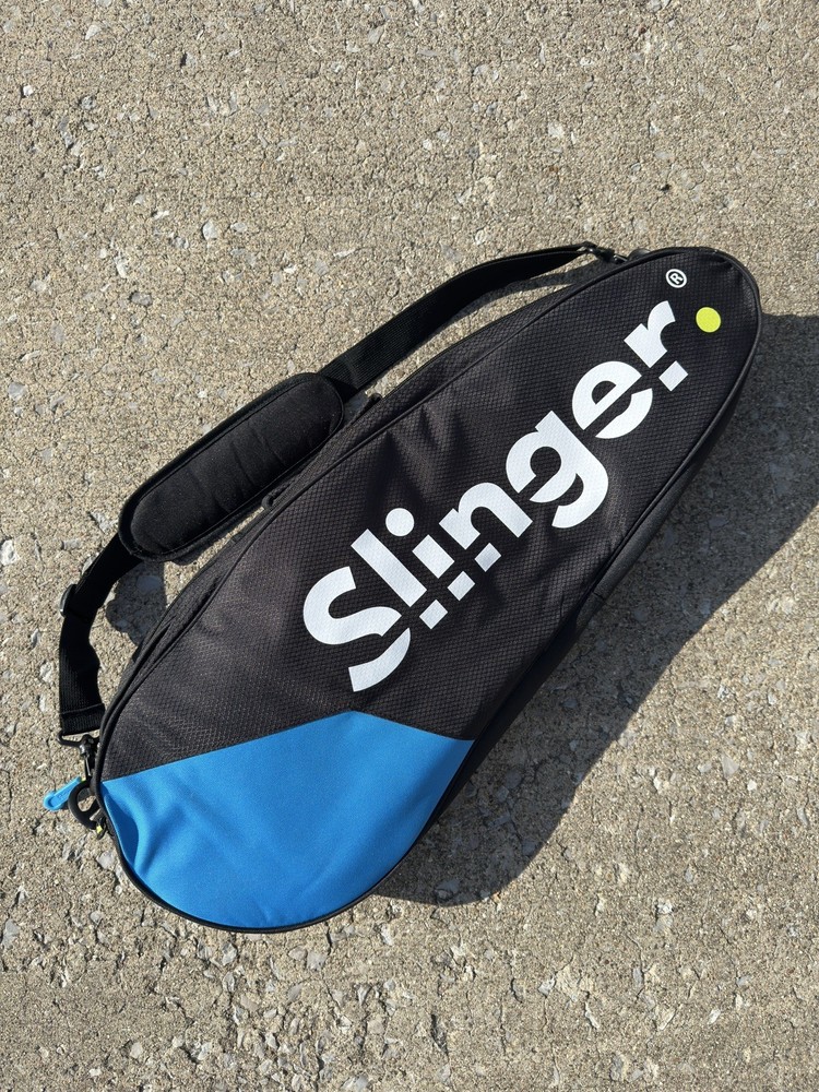 Slinger Tennis Ball Machine Launcher Complete Set - LIGHTLY Used