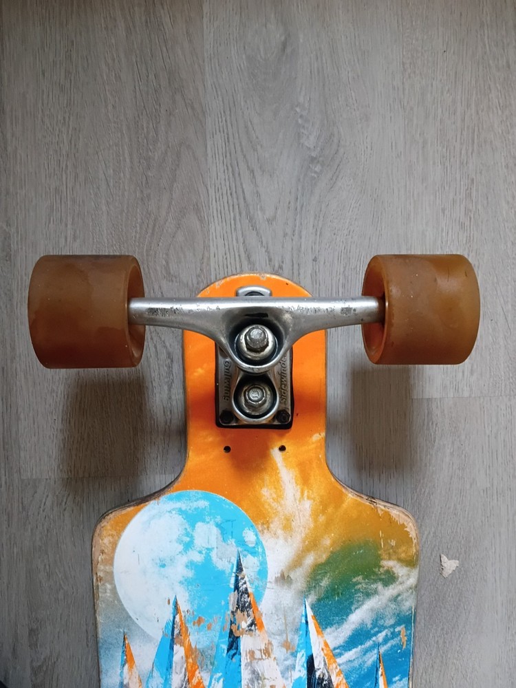 sector 9 longboard with goldwing double trucks