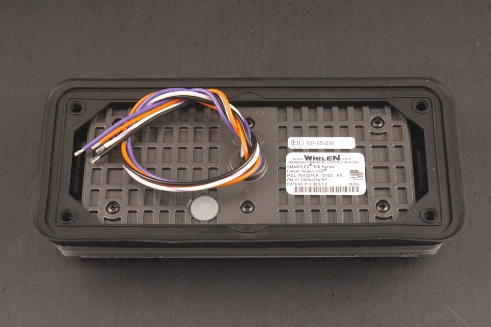 70A02FCR - Whelen 700 Flash Amber/Clear