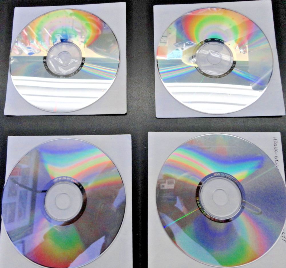 Four (4) Dell Application Disk / Reinstalling / Misc. Contents