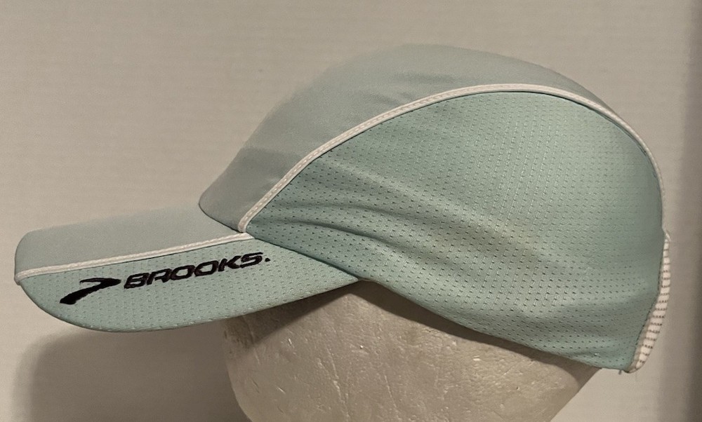Brooks Lightweight Running Cap Hat Teal Color Adjustable Strap
